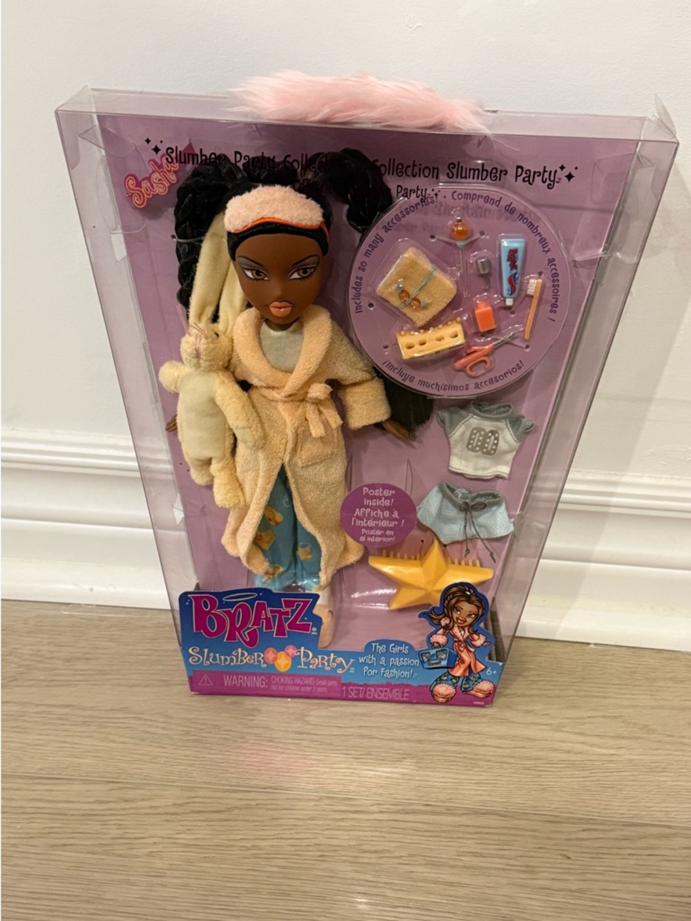 NWT MGA Bratz Slumber Party Sasha Doll With Accessories 2024